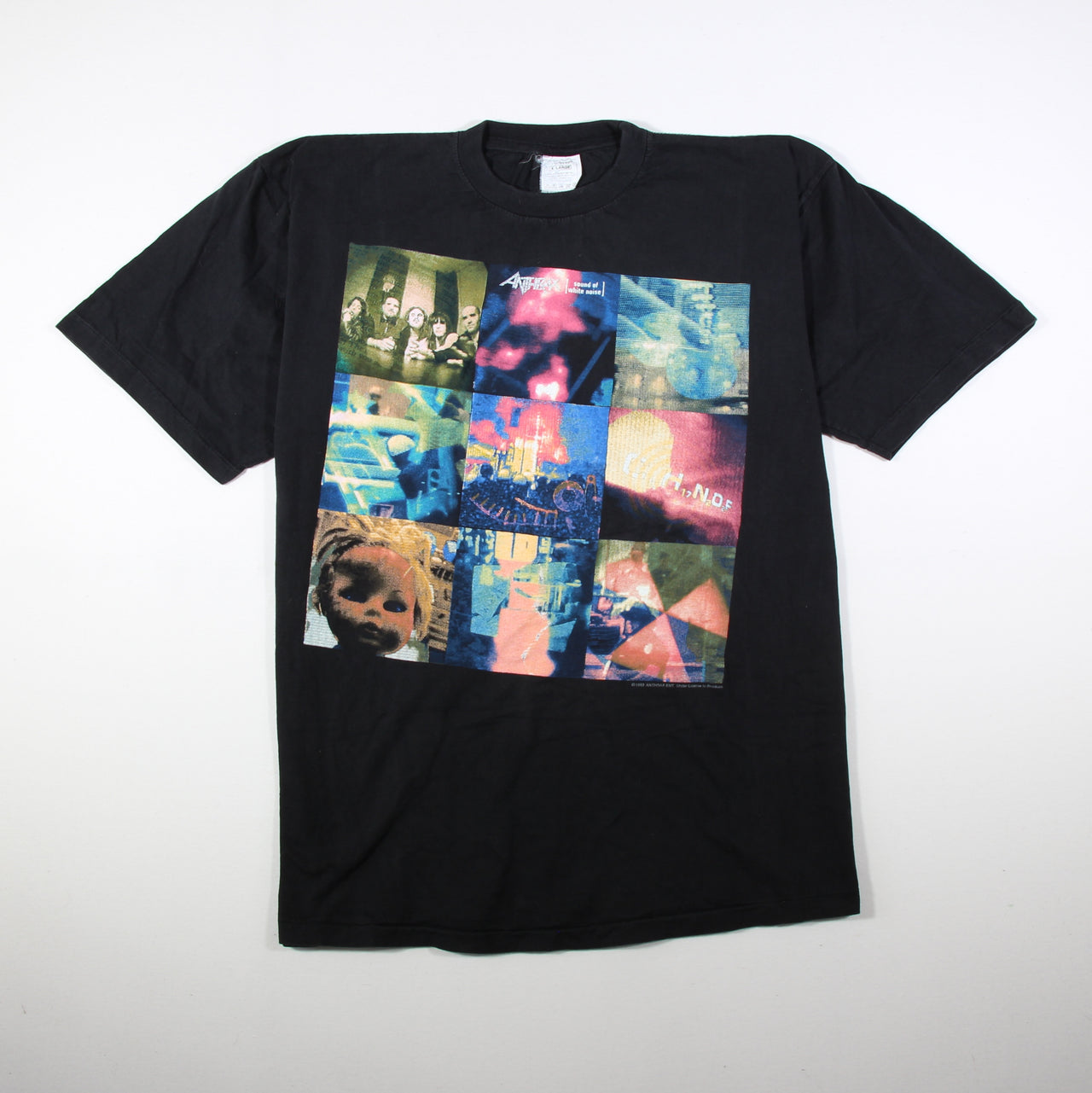 Anthrax - Sound of White Noise 1993 Vintage Band Shirt - XL