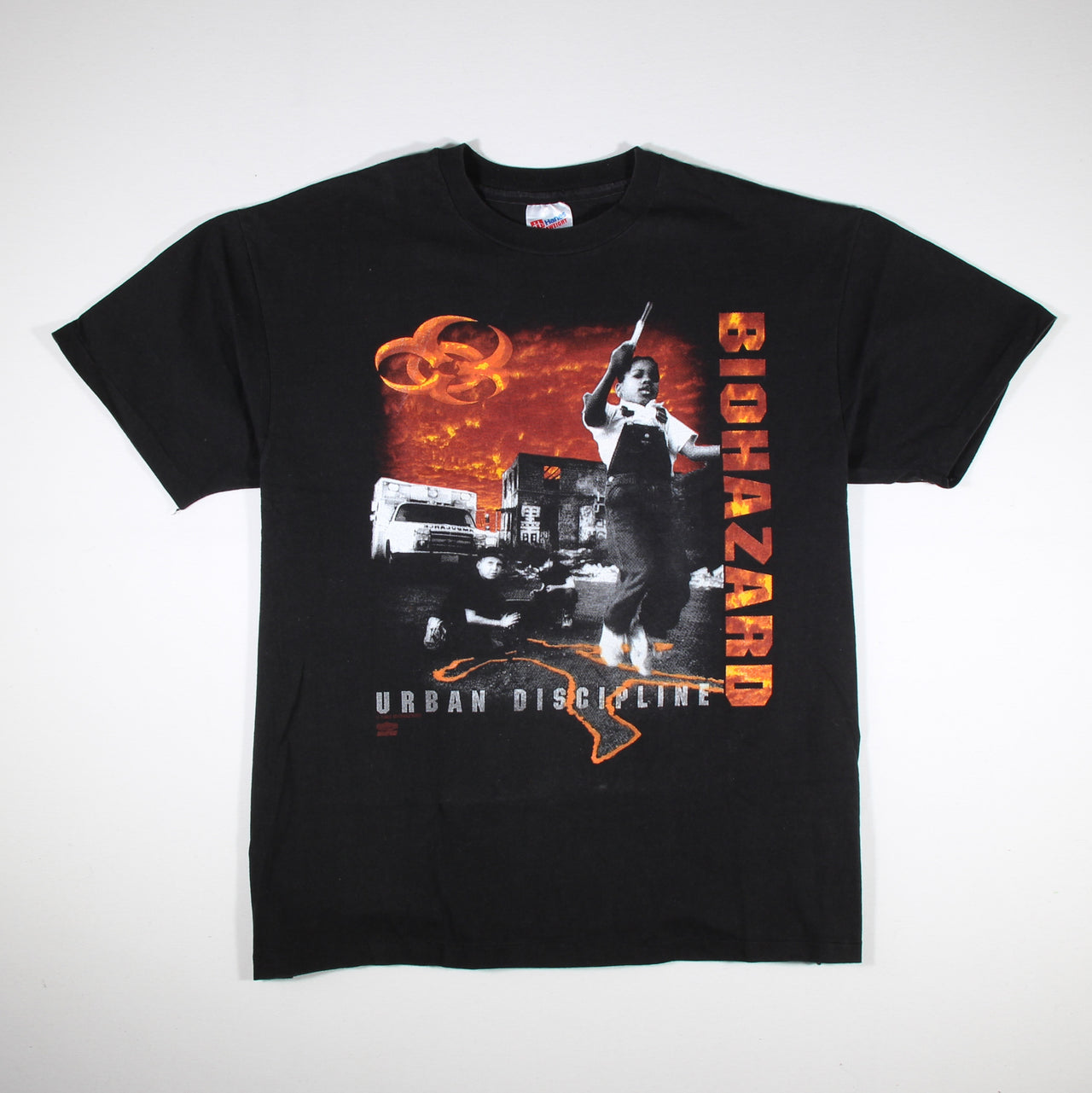 Biohazard - Urban Chaos 1992 Vintage Band Shirt - L