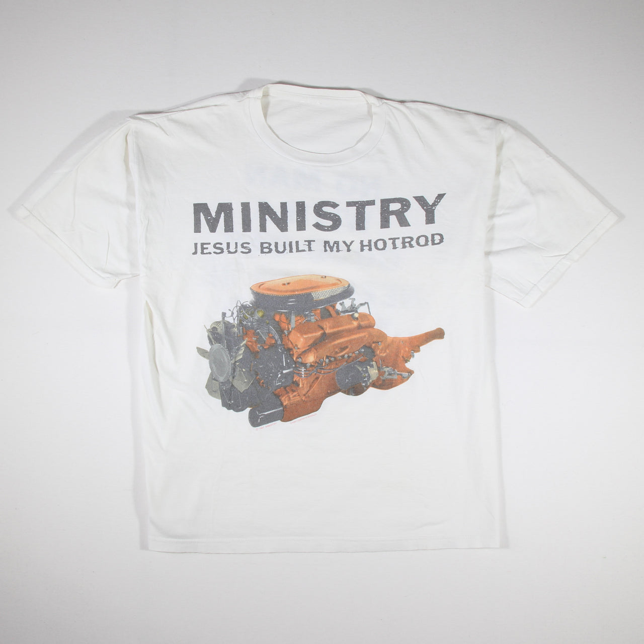 Ministry - Jesus built my Hotrod 1991 Vintage Band Shirt - L