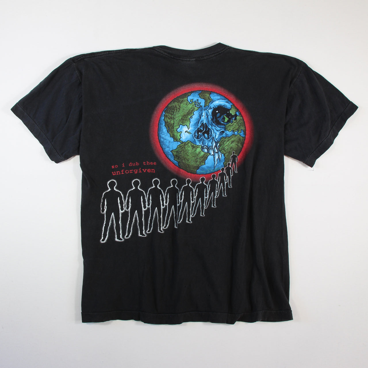 Metallica - Dub The Unforgiven 1992 Vintage Band Shirt