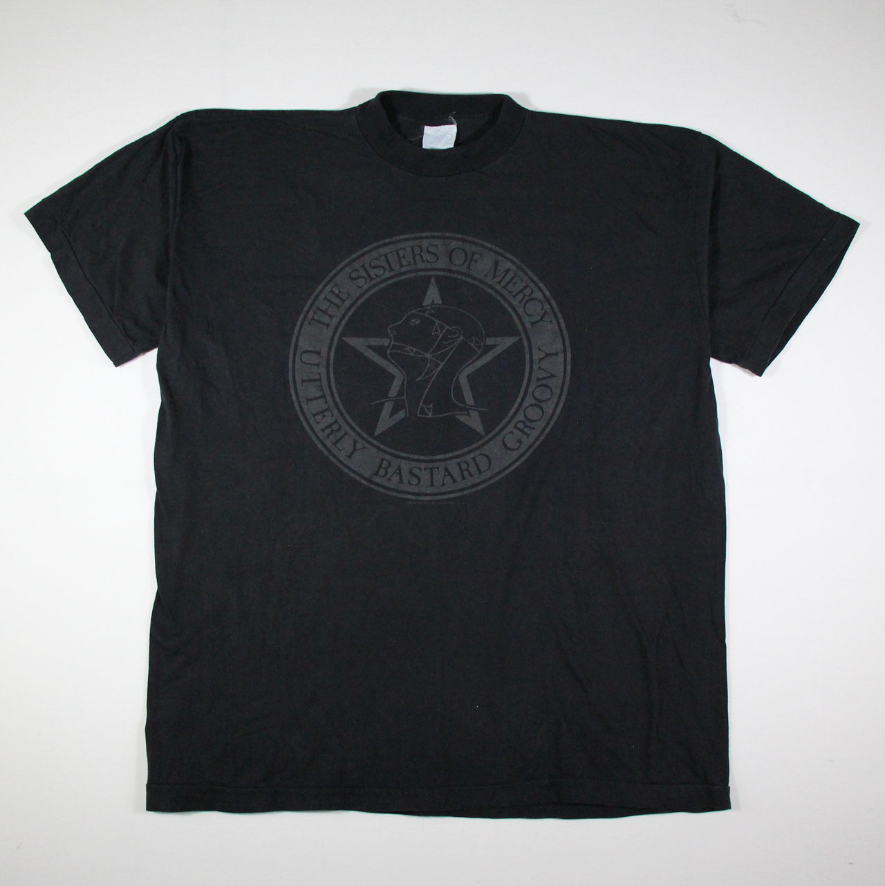 Sisters of Mercy - Utterly Bastard Groovy 1992 Vintage Band Shirt