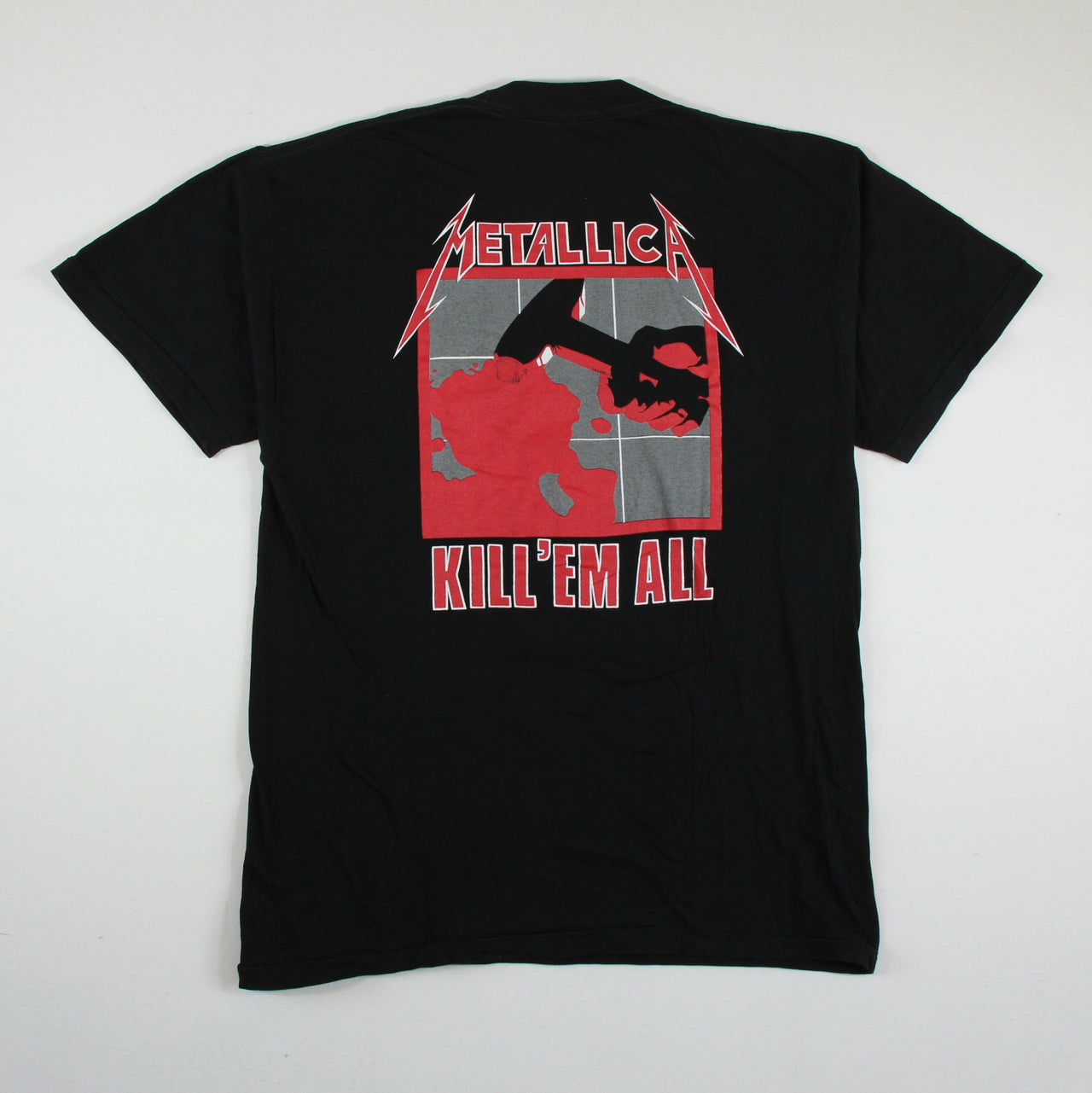 Metallica - Ride the Lighting / Kill em All 1989 Vintage Band Shirt
