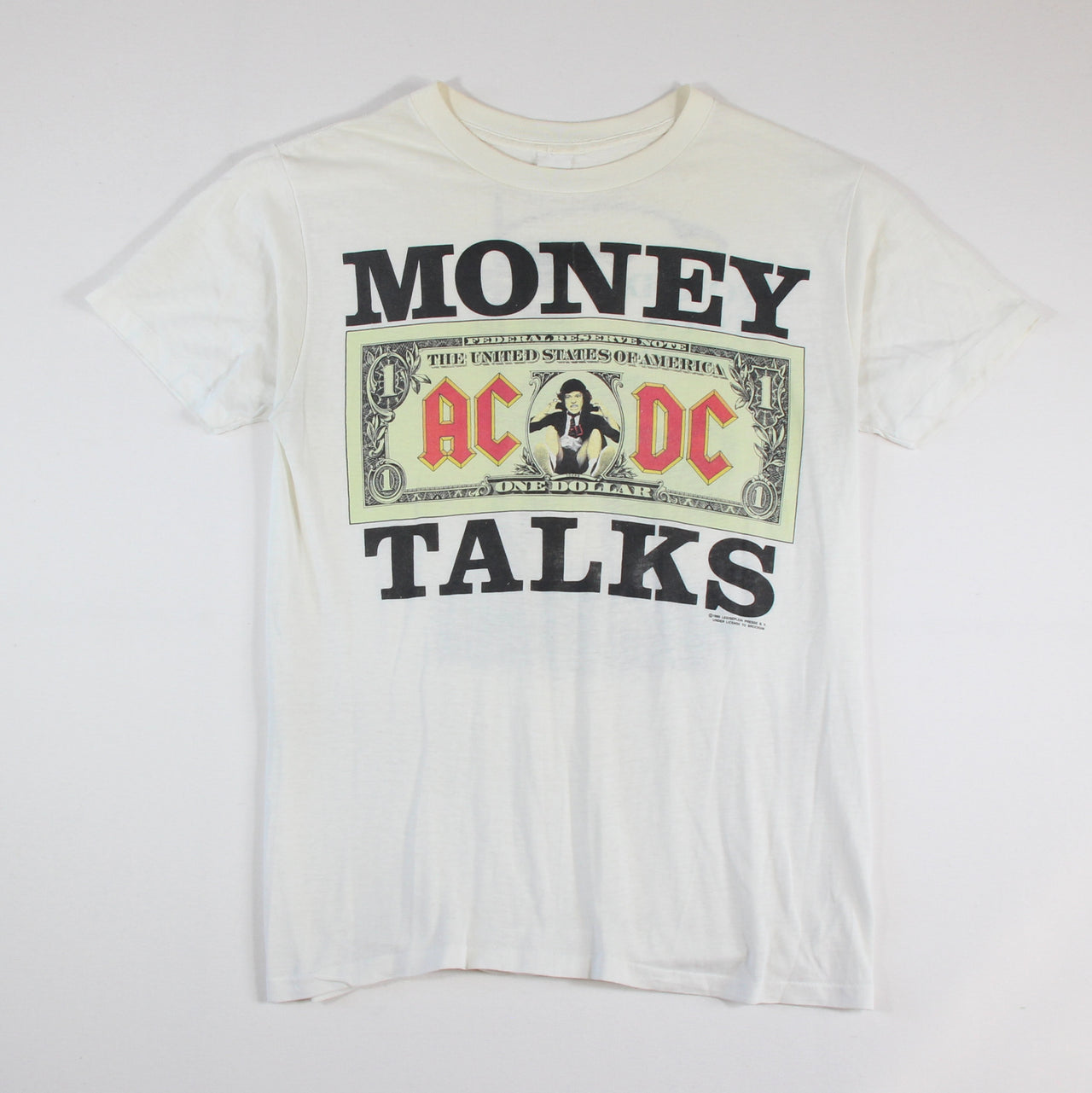 ACDC - Money Talks World Tour 1990 Vintage Band Shirt