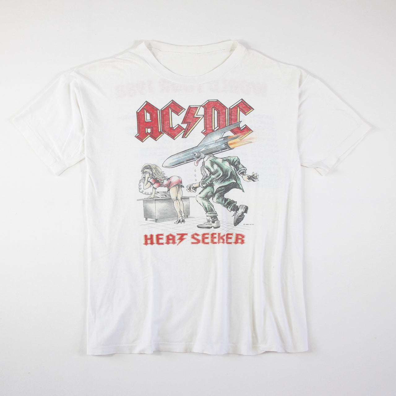 ACDC - Heat Seeker World Tour 1988 Vintage Band Shirt