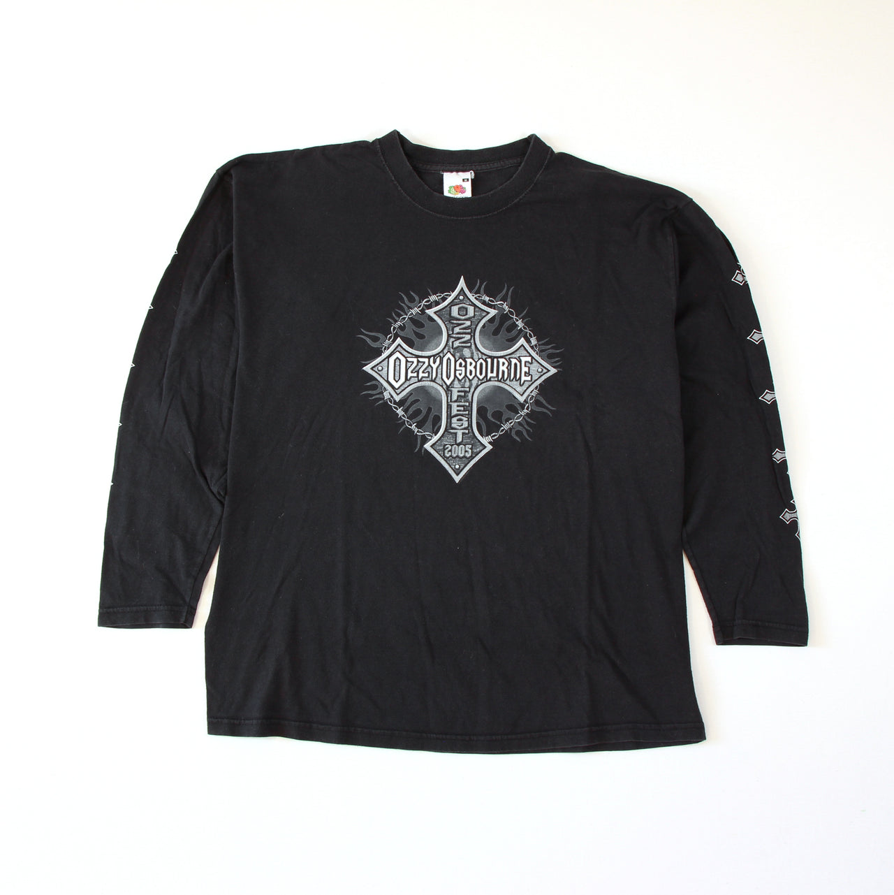 Ozzy Osbourne - Ozzfest 2005 - Vintage Band Longsleeve - M