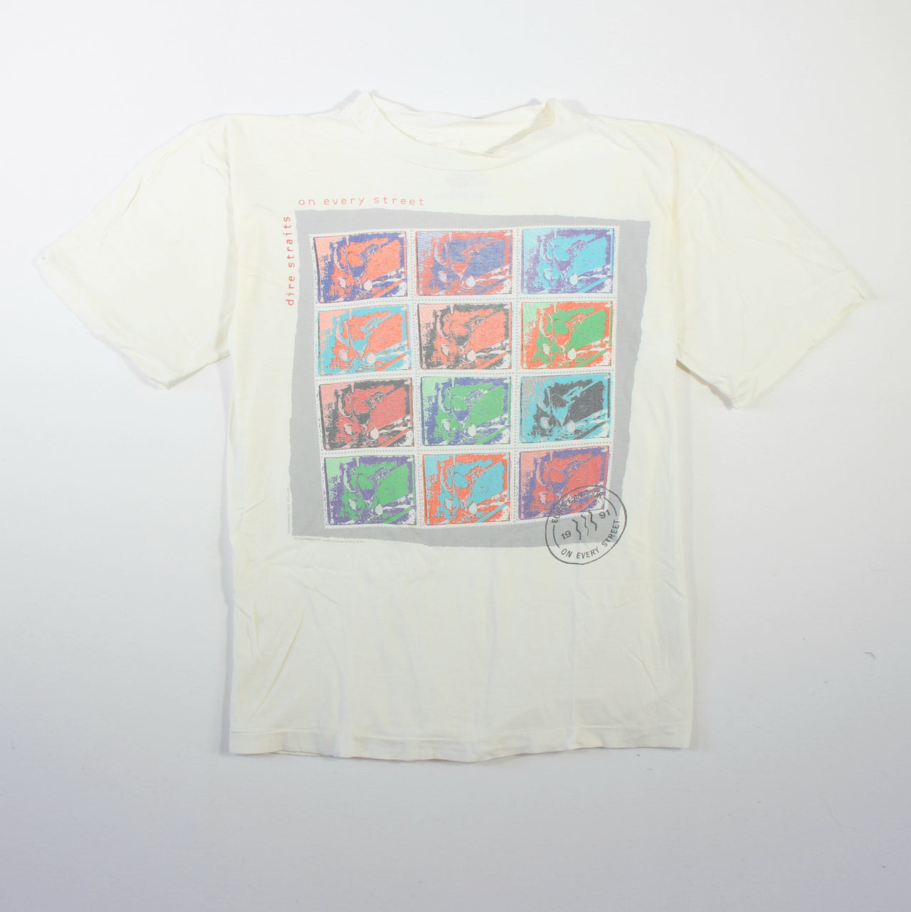 Dire Straits - On every Street Tour 1992 Vintage Band Shirt - L