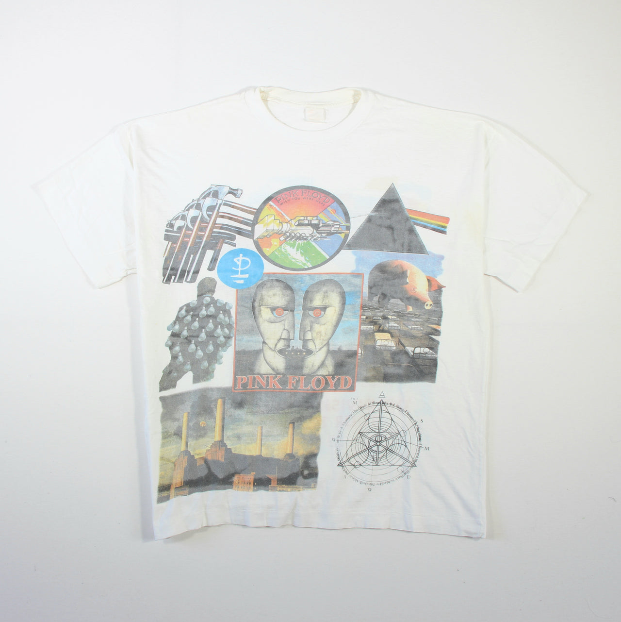 Pink Floyd - Division Bell Bootleg 1990s Vintage Band Shirt - L