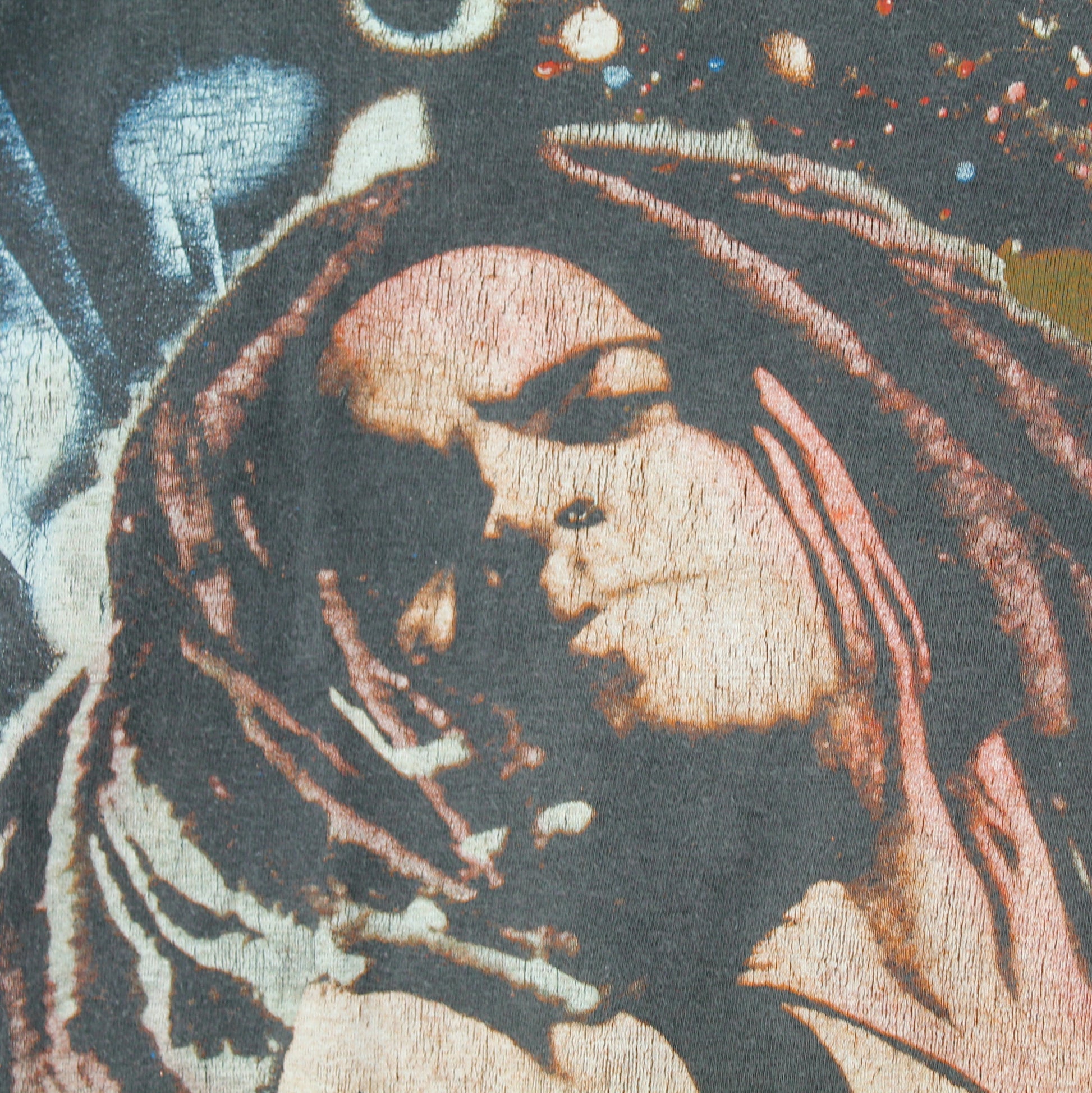 lenny kravitz all over print 1990s shirt m