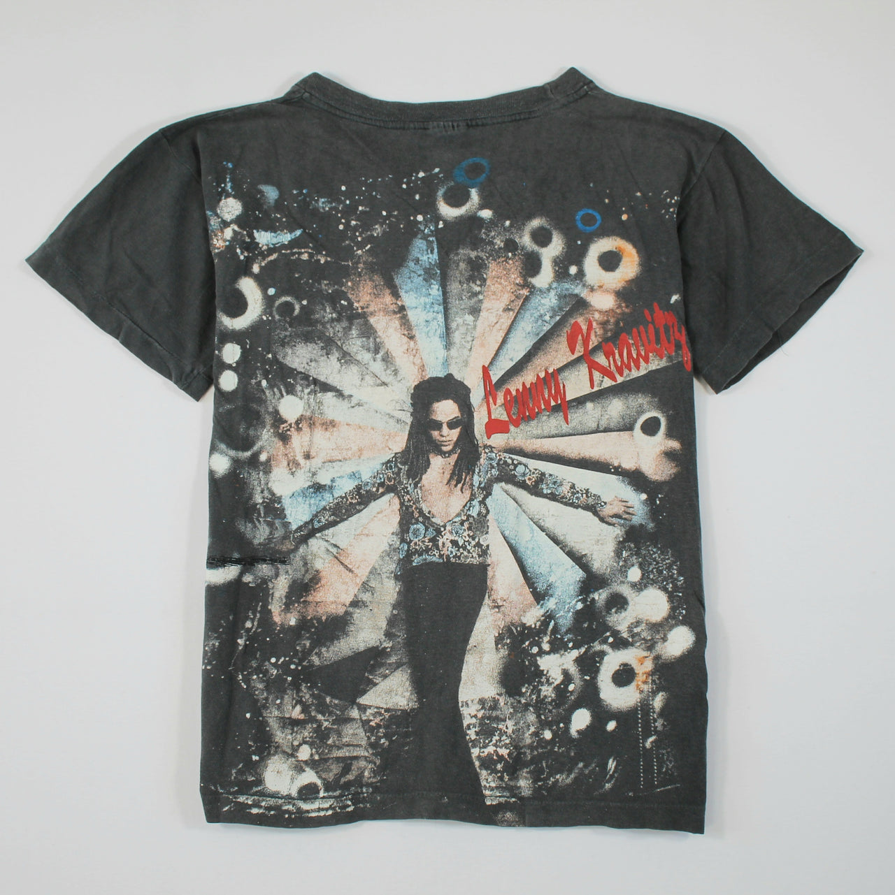lenny kravitz all over print 1990s shirt m