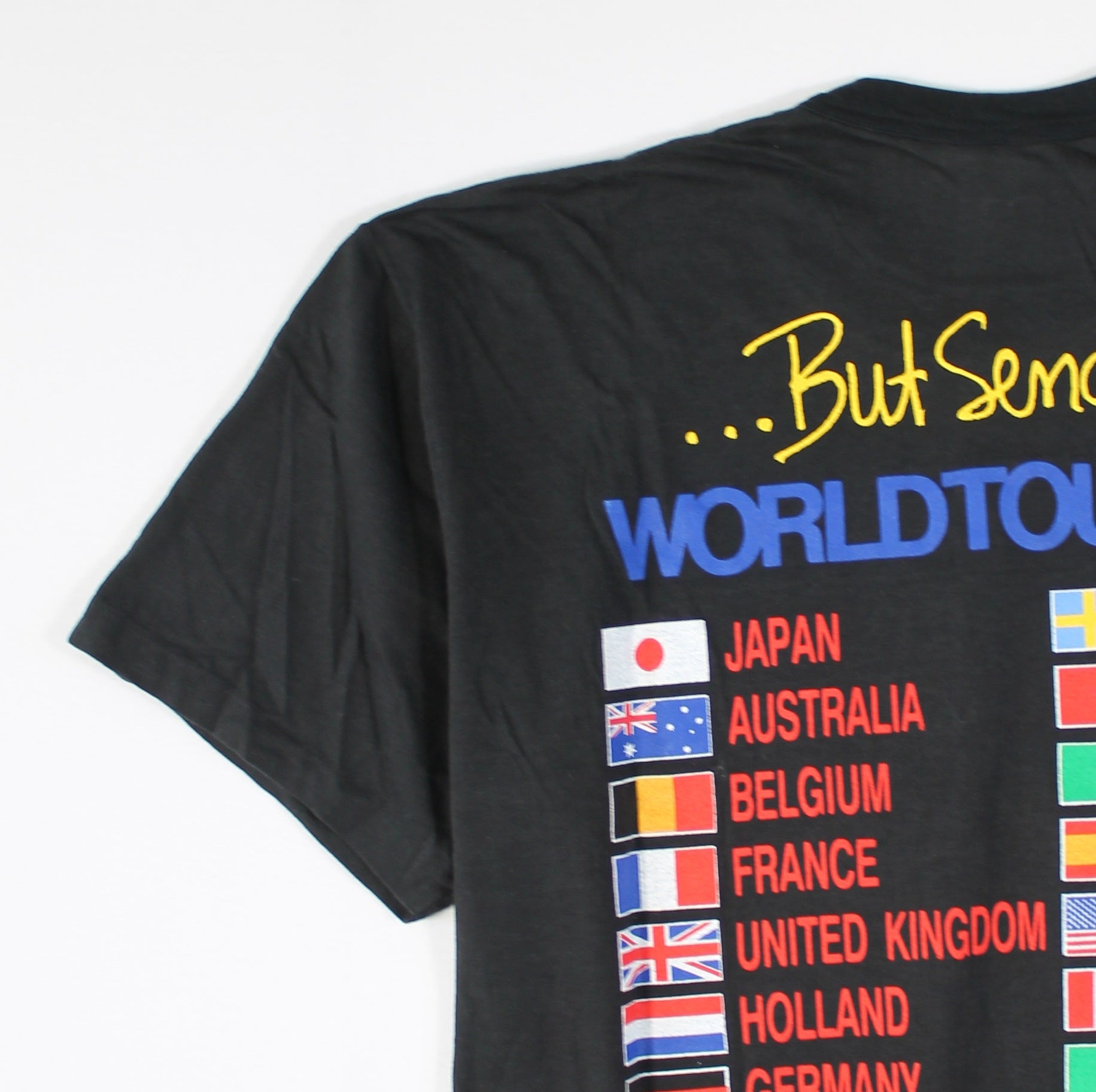 phil collins but seriously tour 1990 shirt xl