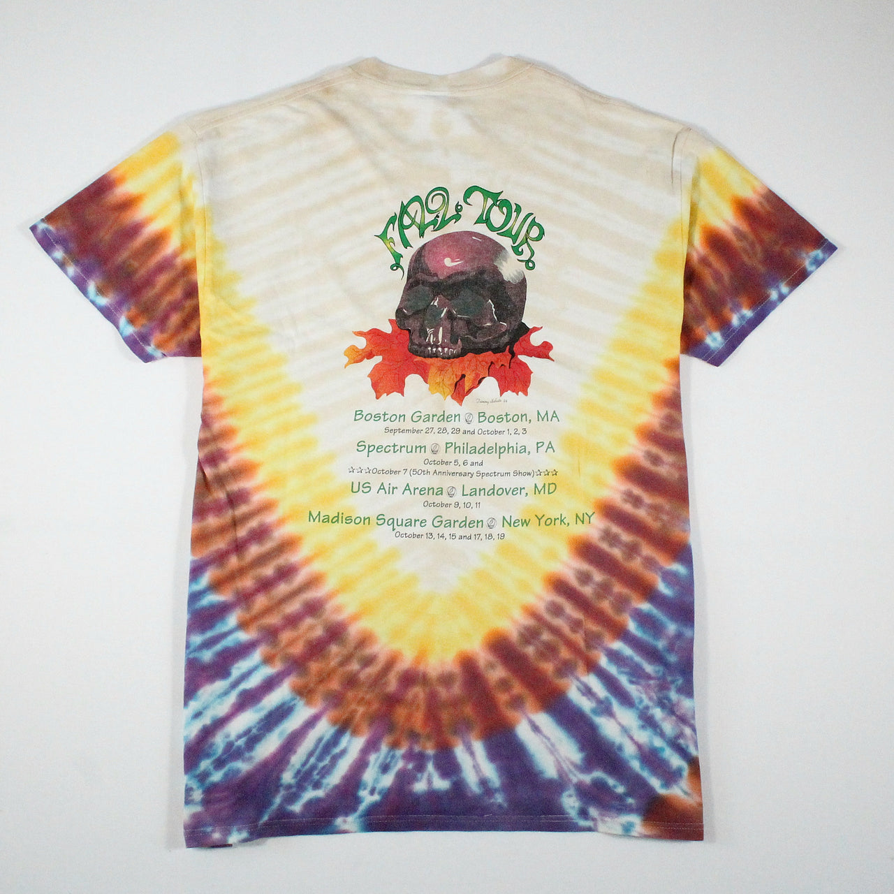 the grateful dead fall tour 1994 shirt xl