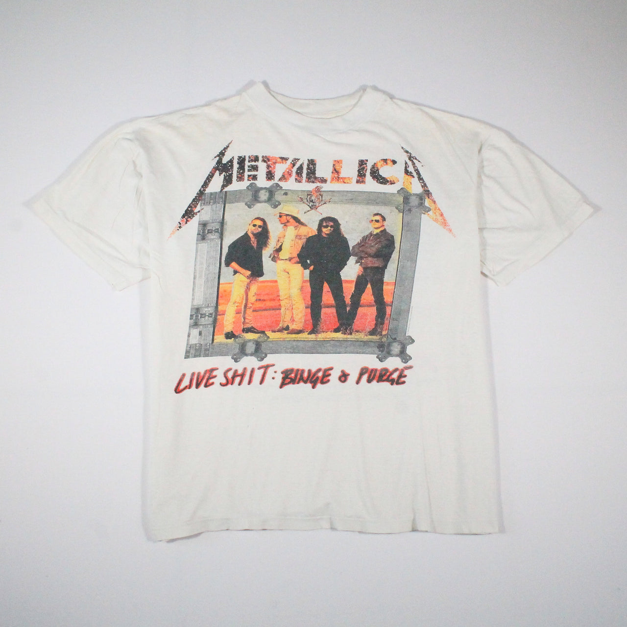metallica summer shit 1995 shirt l