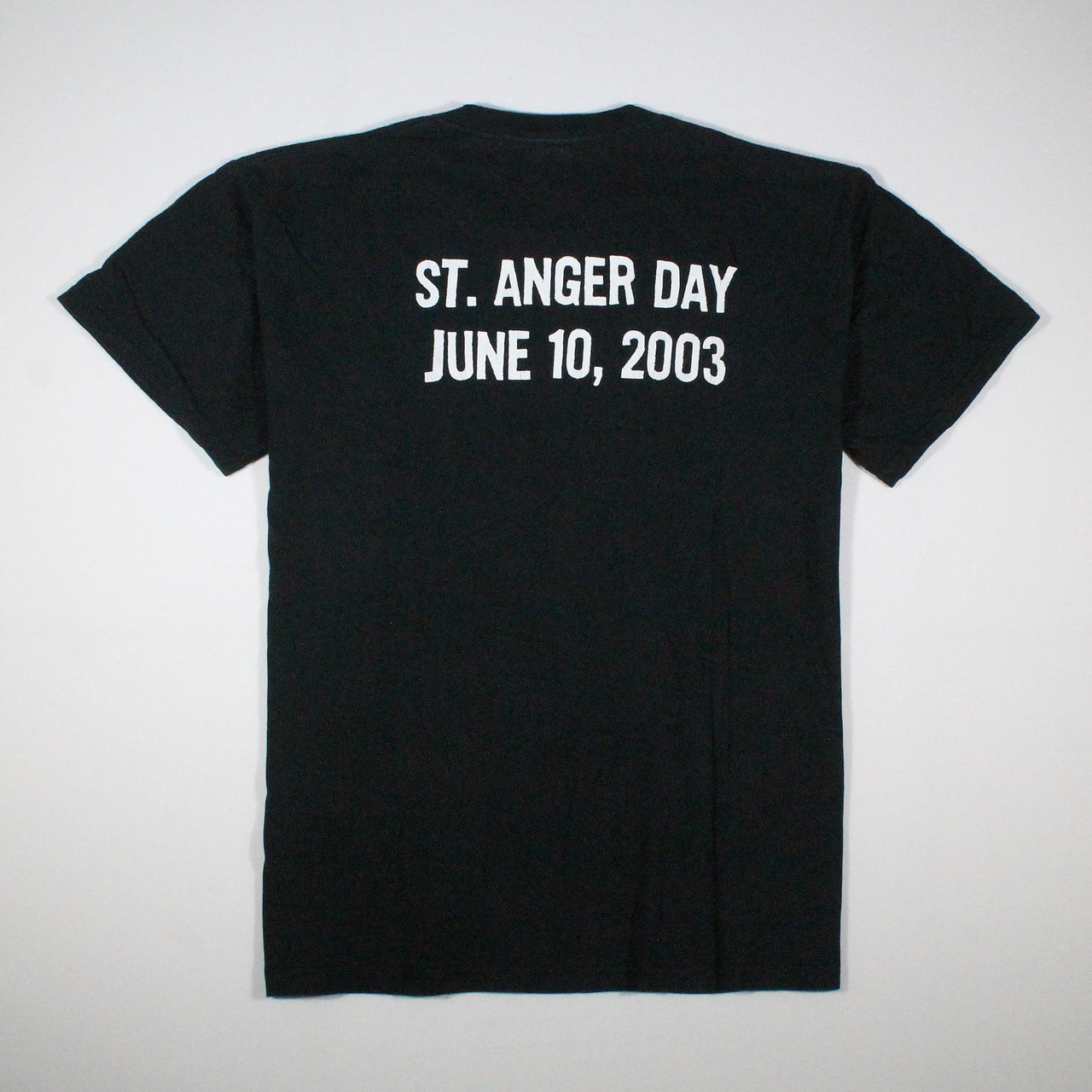 metallica st anger day 2003 shirt l
