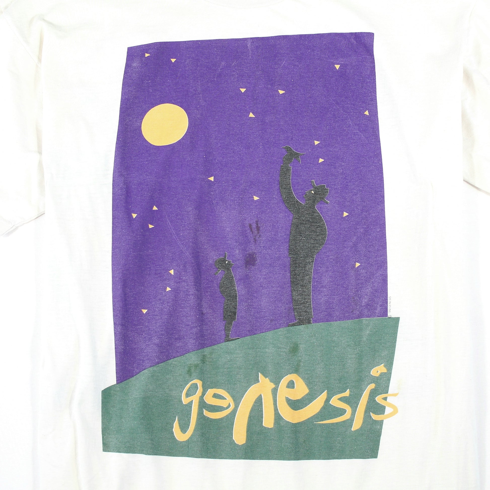 genesis we cant dance tour 1992 shirt xl