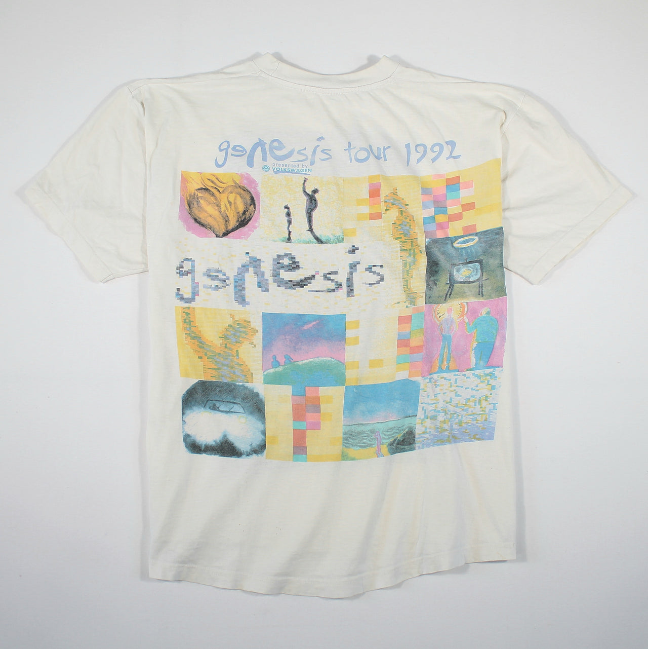 genesis we cant dance tour 1992 shirt xl