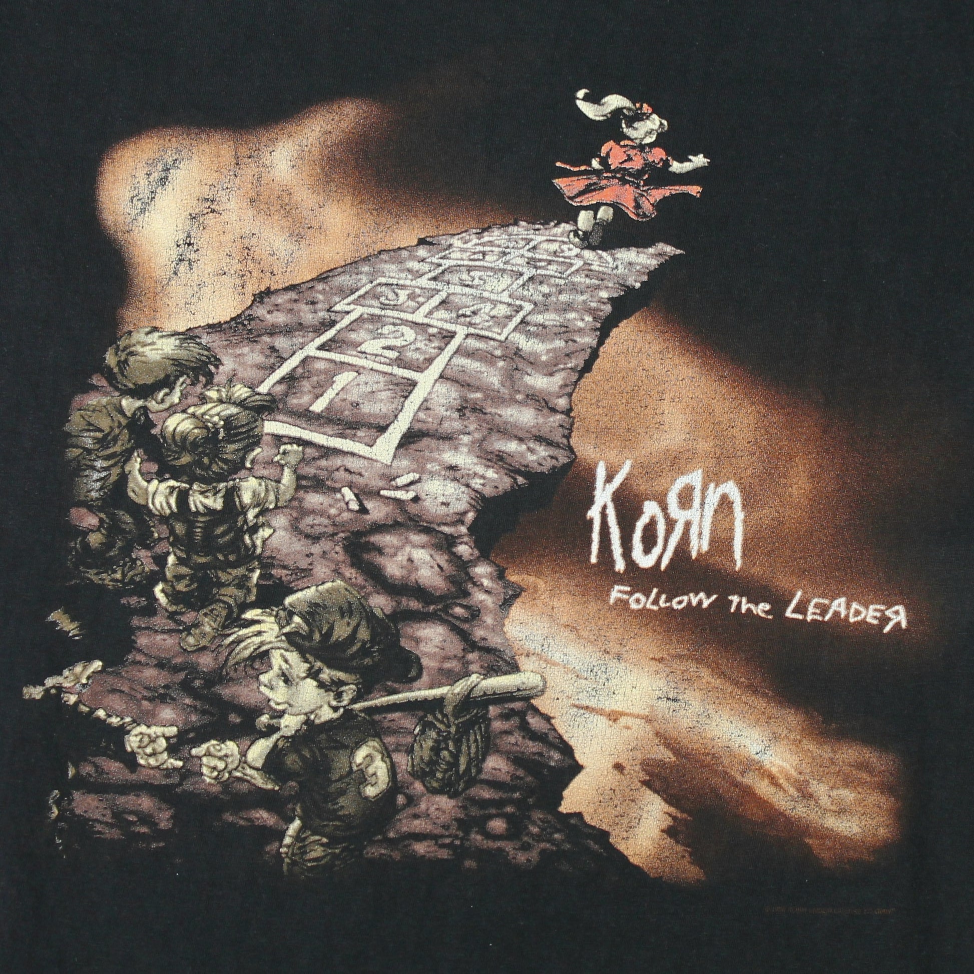 korn follow the leader 1998 shirt l