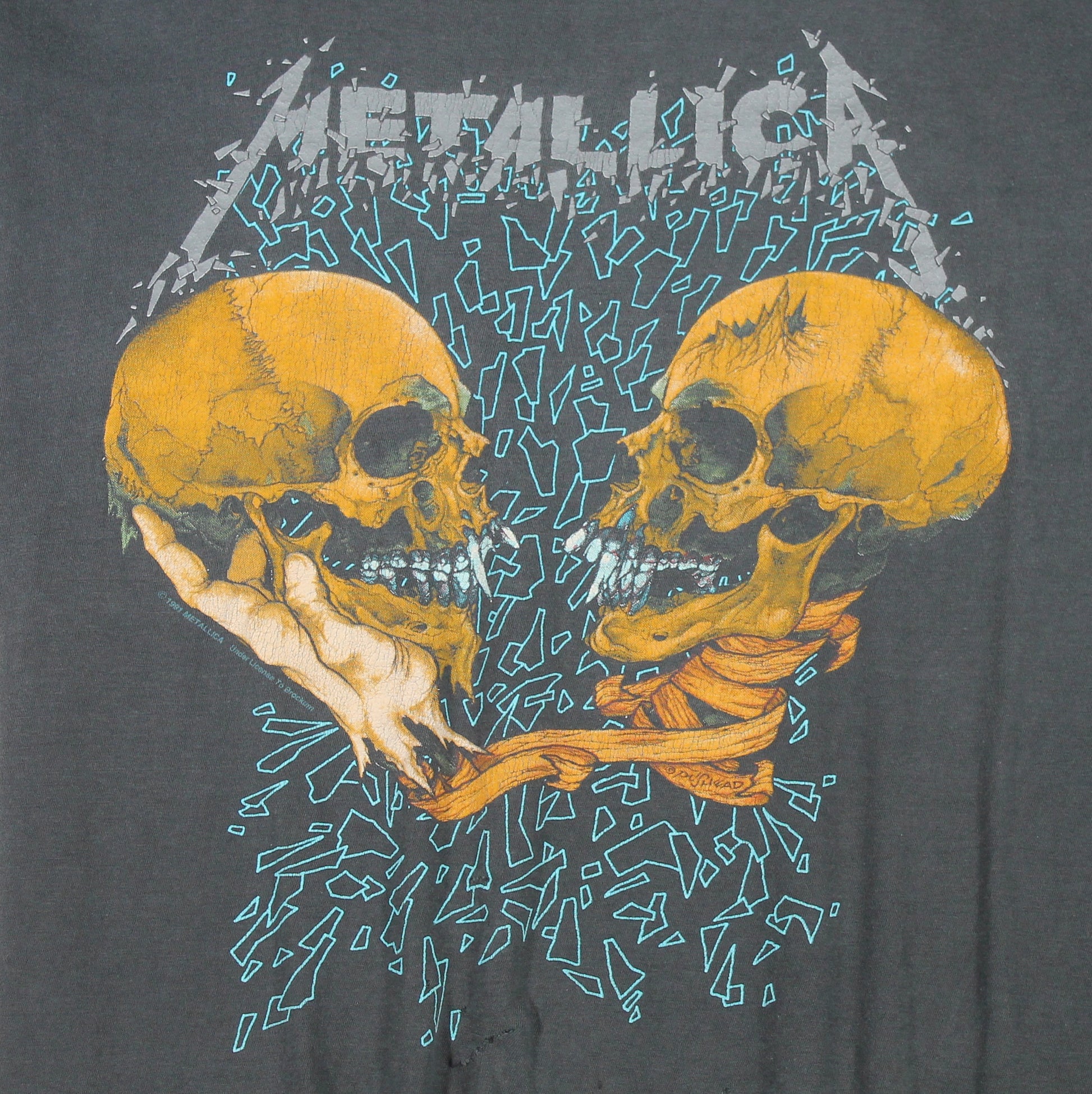metallica sad but true 1991 shirt l