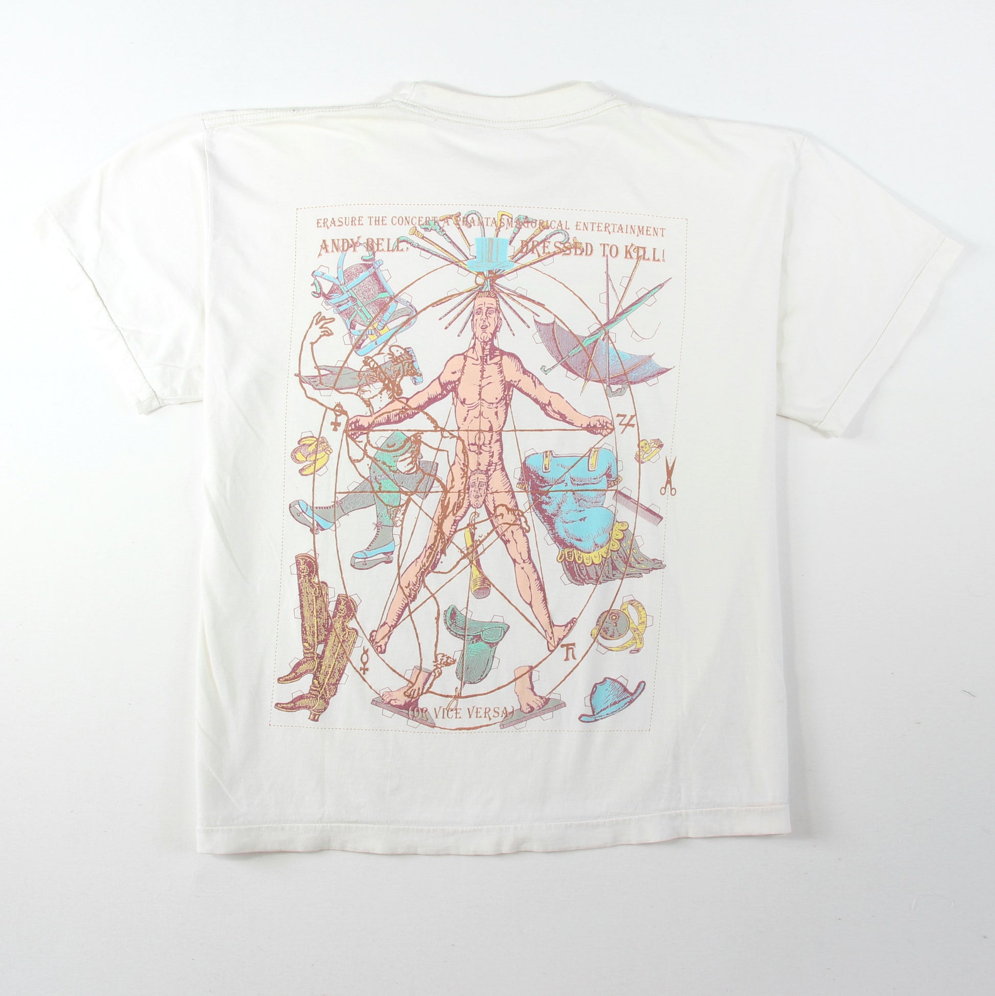 Erasure - The Concert, a phantasmagorical entertainment 1990s Vintage Band Shirt - L