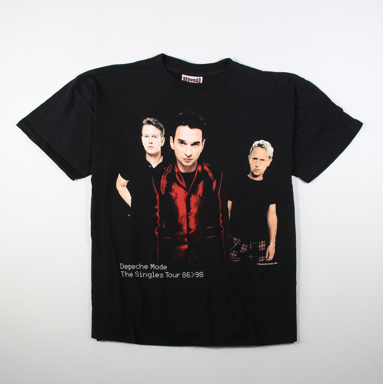 Depeche Mode - The Singles Tour 1998 Vintage Band Shirt - L