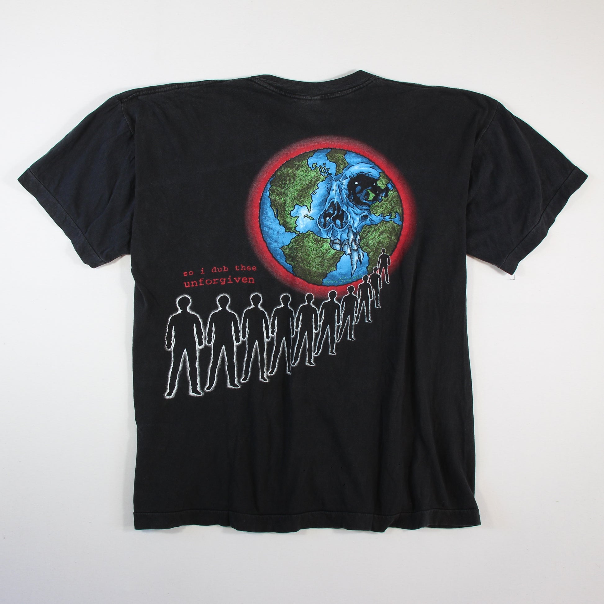 Metallica - Dub The Unforgiven 1992 Vintage Band Shirt 