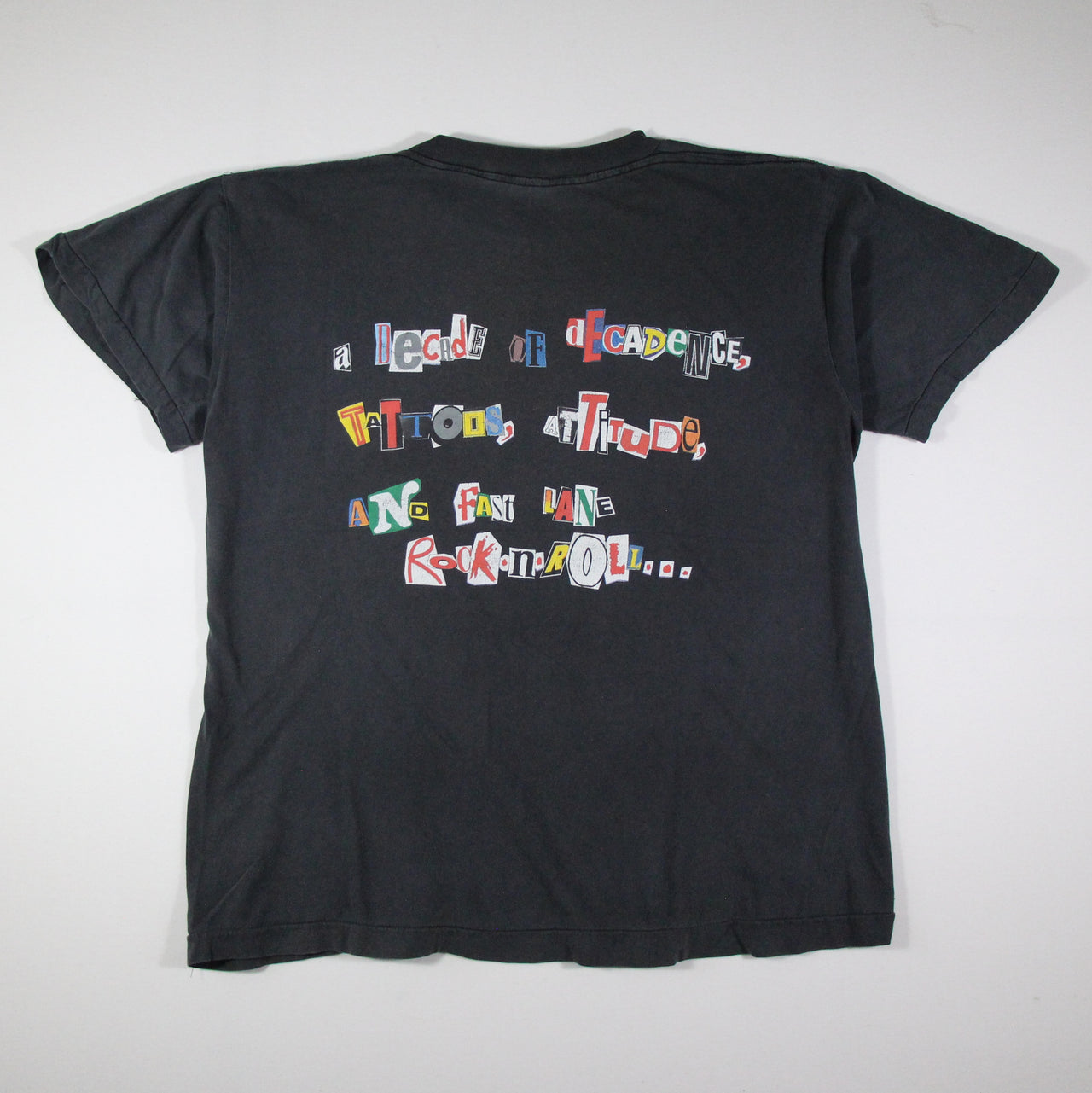 Mötley Crüe - A Decade of Decadence 1991 Vintage Band Shirt