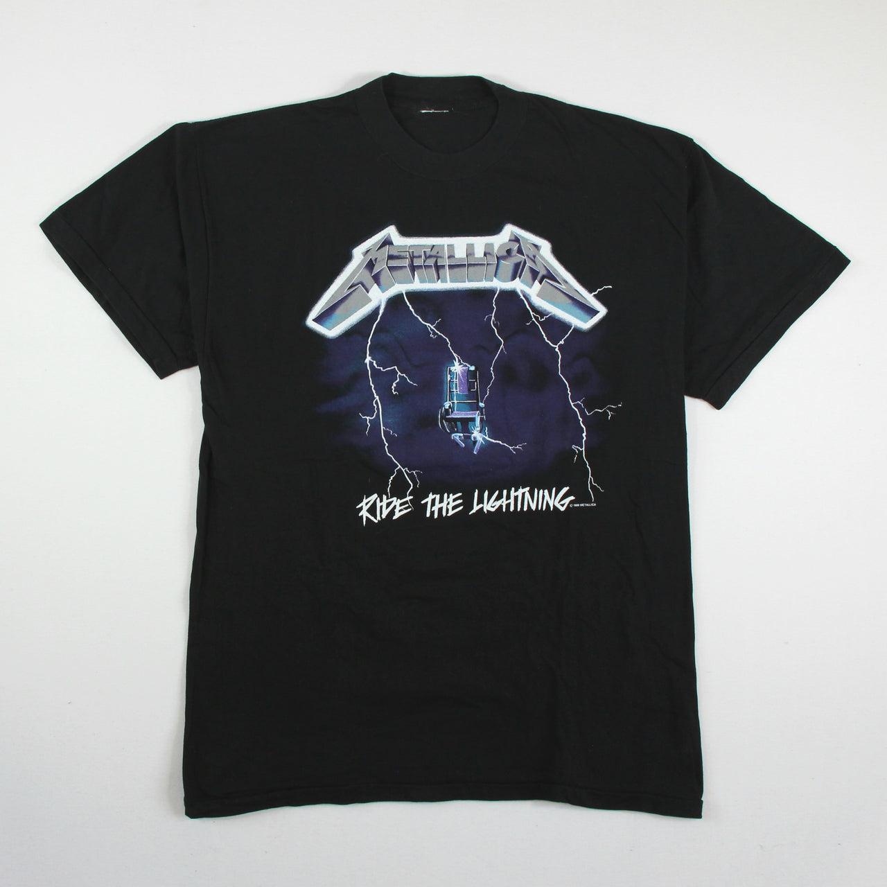 Metallica - Ride the Lighting / Kill em All 1989 Vintage Band Shirt 