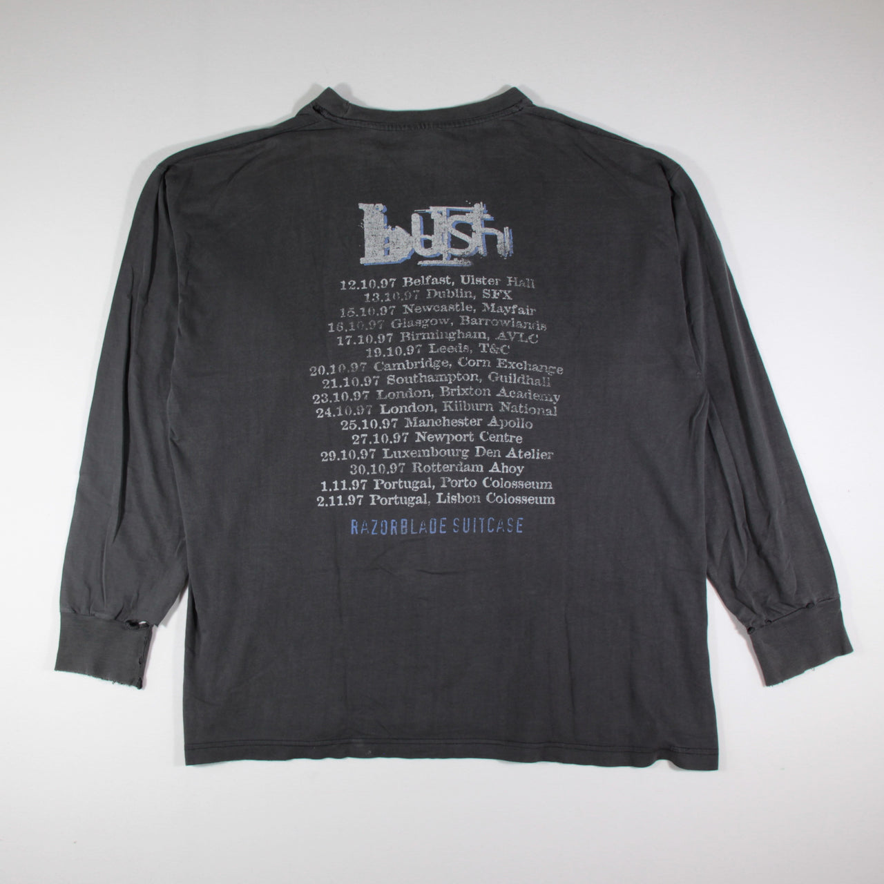 BUSH - RAZORBLADE SUITCASE 1997 - VINTAGE BAND LONGSLEEVE