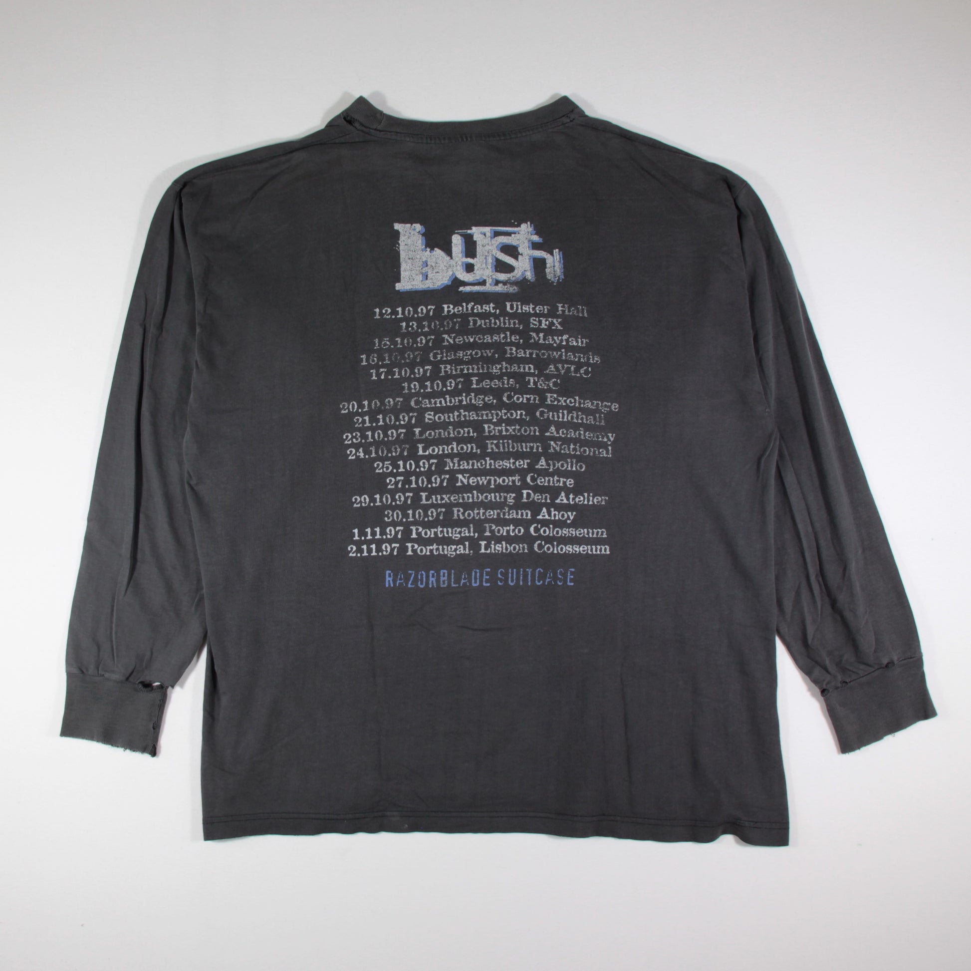BUSH - RAZORBLADE SUITCASE 1997 - VINTAGE BAND LONGSLEEVE