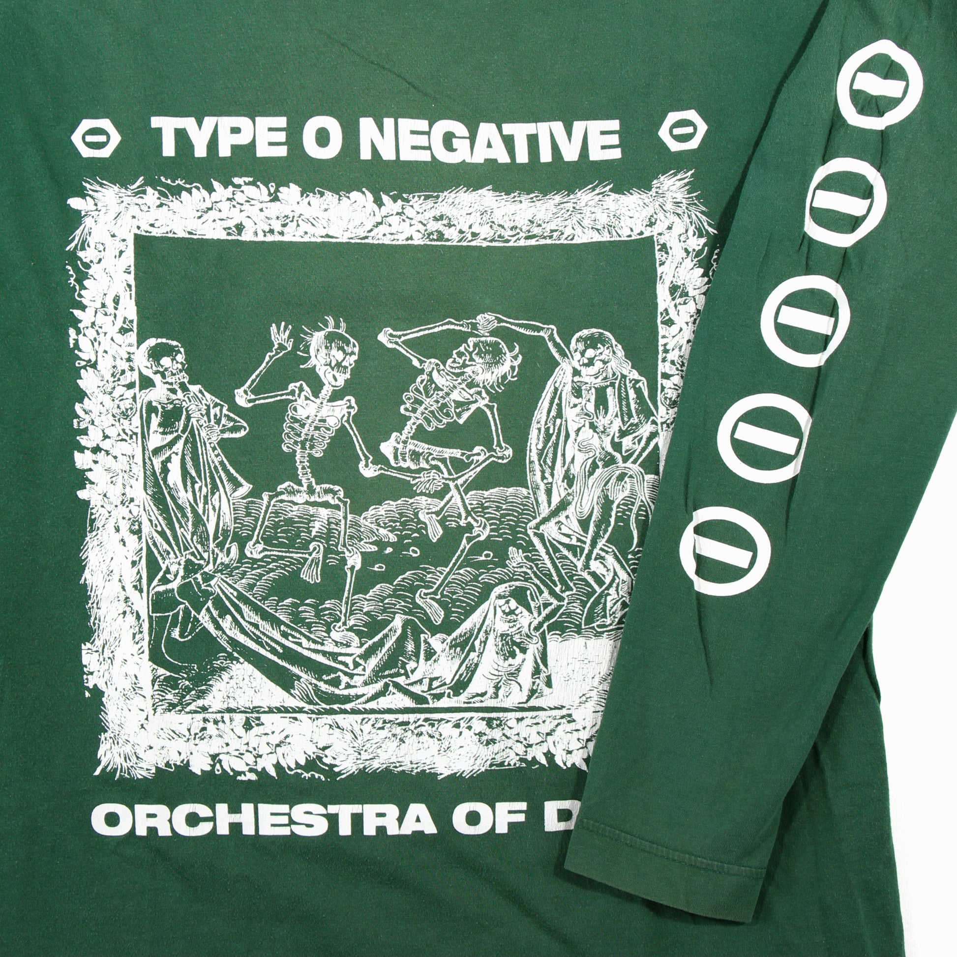type o negative orchestra of death 1992 vintage longsleeve xl