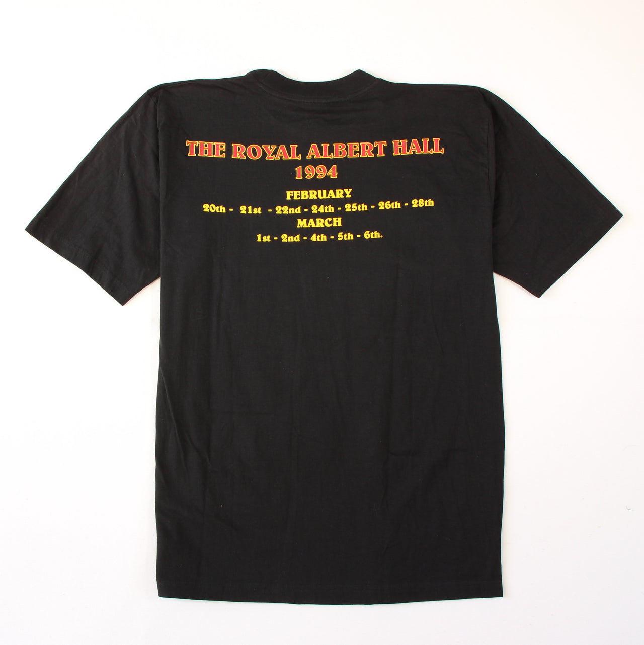 Eric Clapton - Royal Albert Hall 1994 Vintage Band Shirt - L