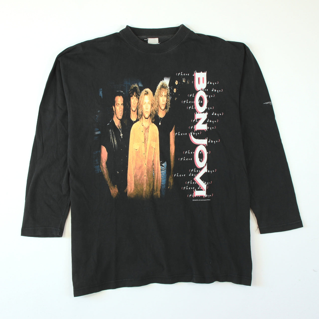 Bon Jovi - These Days 1996 Vintage Band Longsleeve - XL
