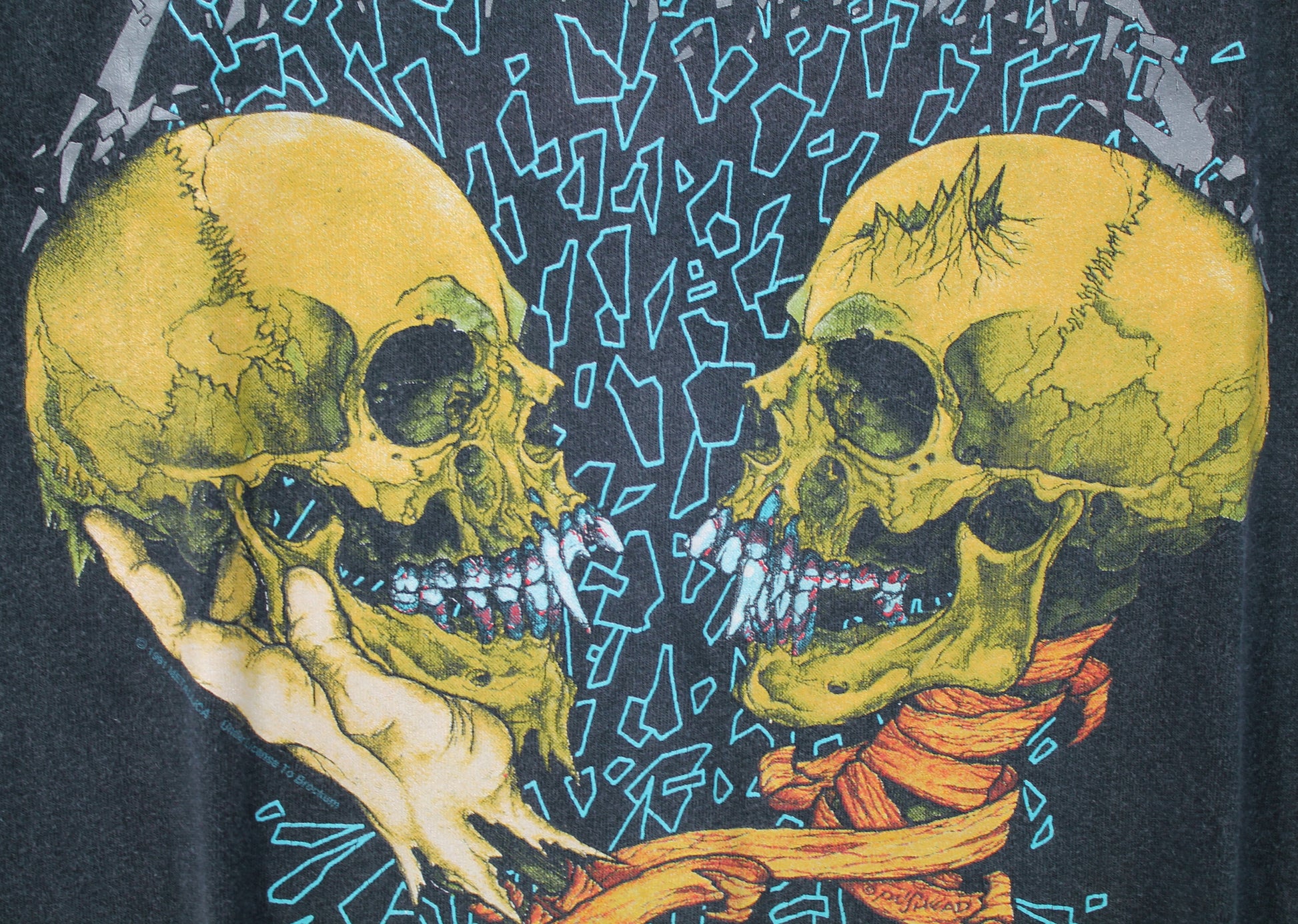 metallica sad but true 1991 shirt xl