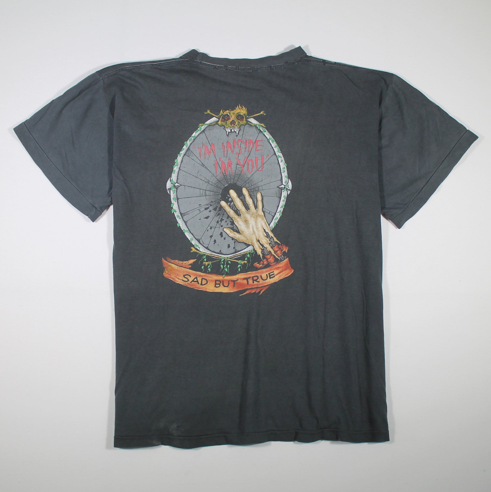 metallica sad but true 1991 shirt l